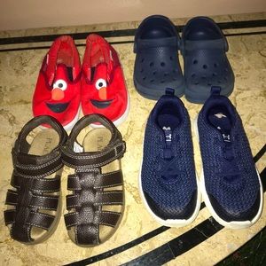 Crocs, UnderArmor, 7C 8 Toddler Boys Shoes